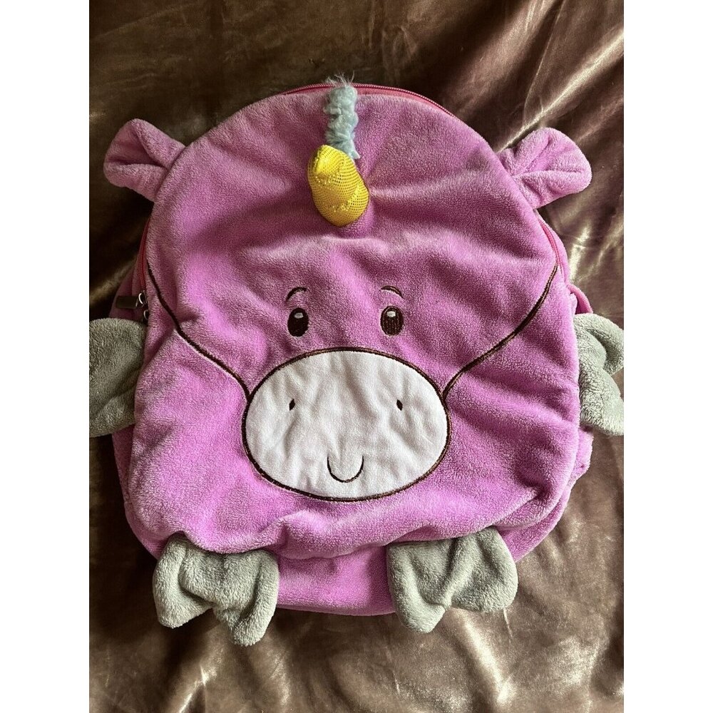 Animal￼ Adventure backpack pink unicorn see  Back pack only SOFT AND NICE